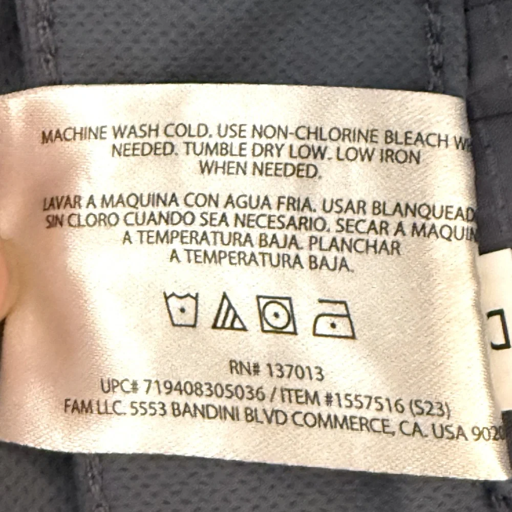 Banana Republic Chino Dress Pants Two Zip Pockets China‎ Blue Size 40x29